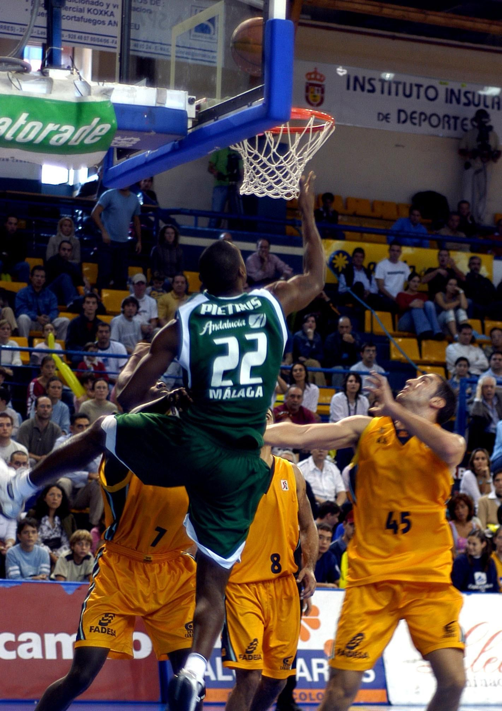 La carrera de Flo Pietrus en el Unicaja, en fotos