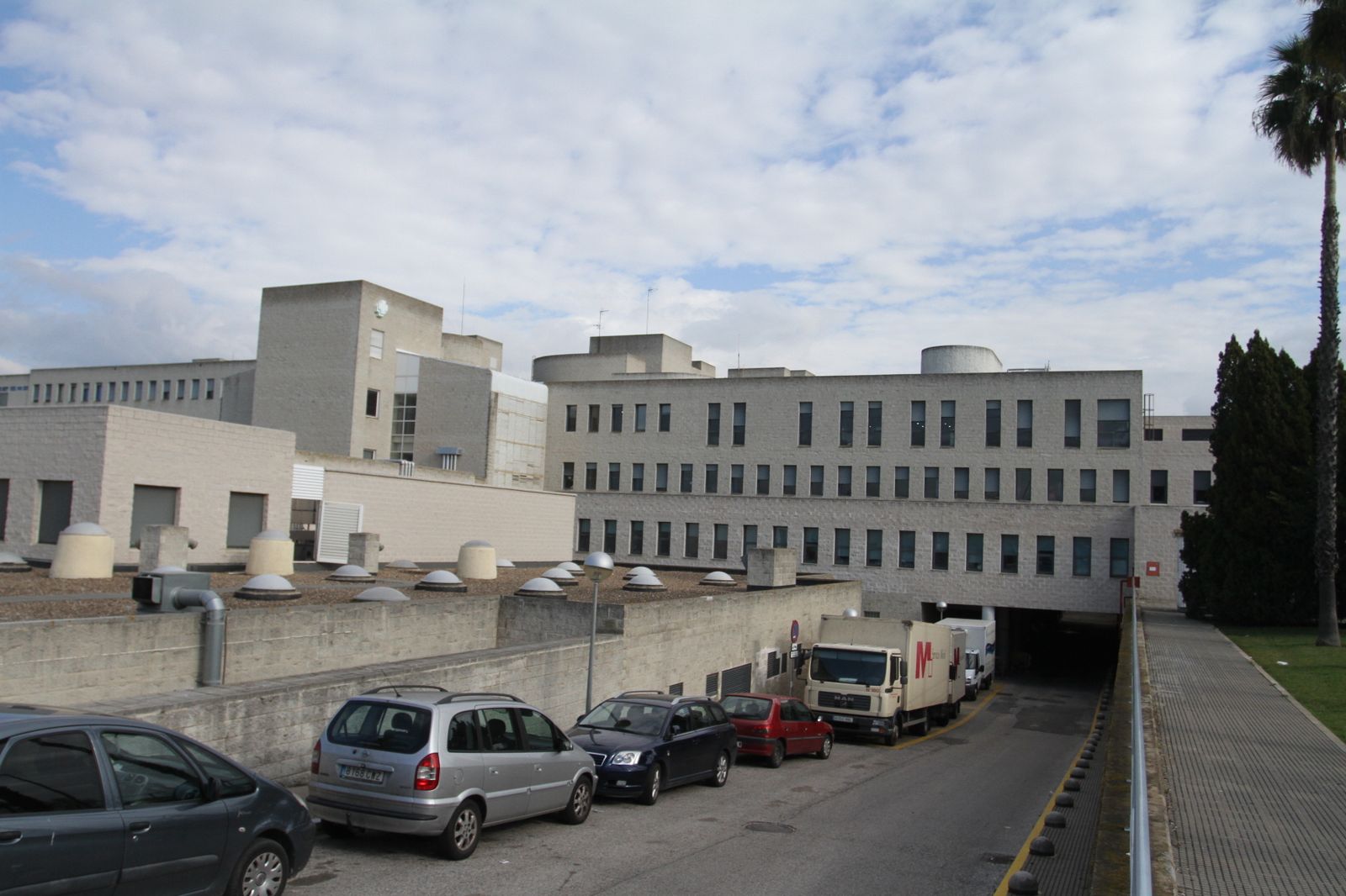 Zona hospitalaria en la que se produjo la trágica muerte de Eloy Ávila.