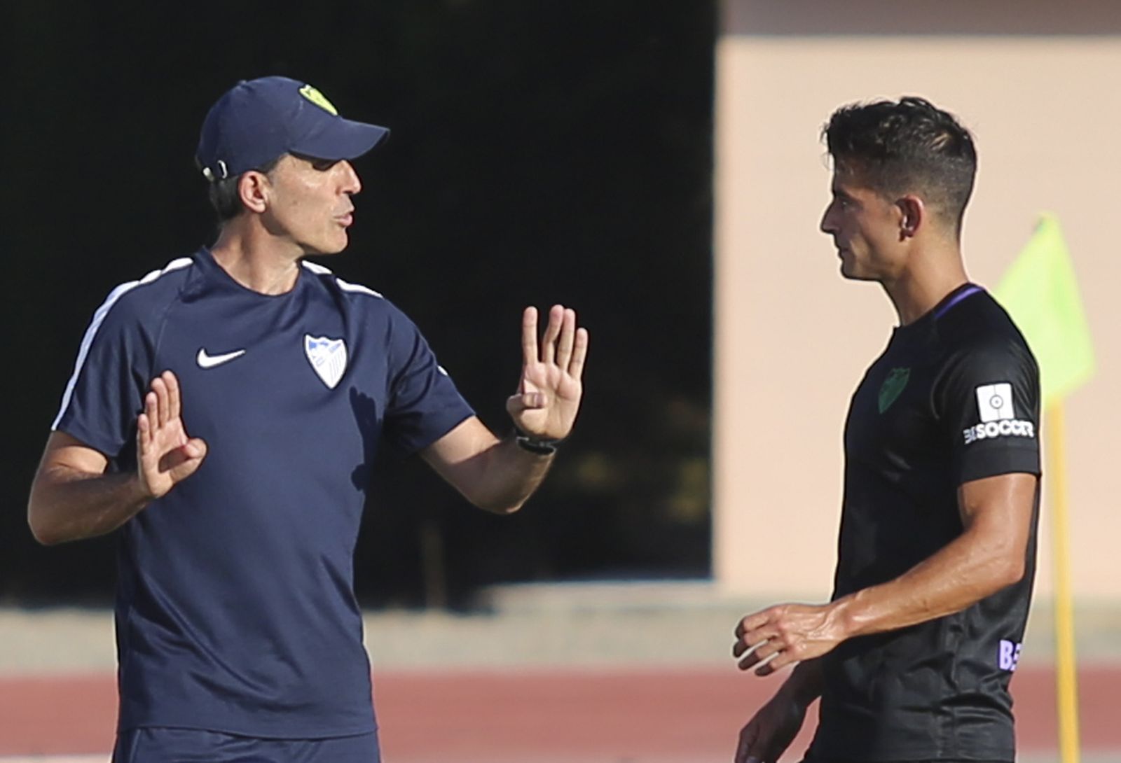 La tercera etapa de Muñiz en el Málaga en fotos