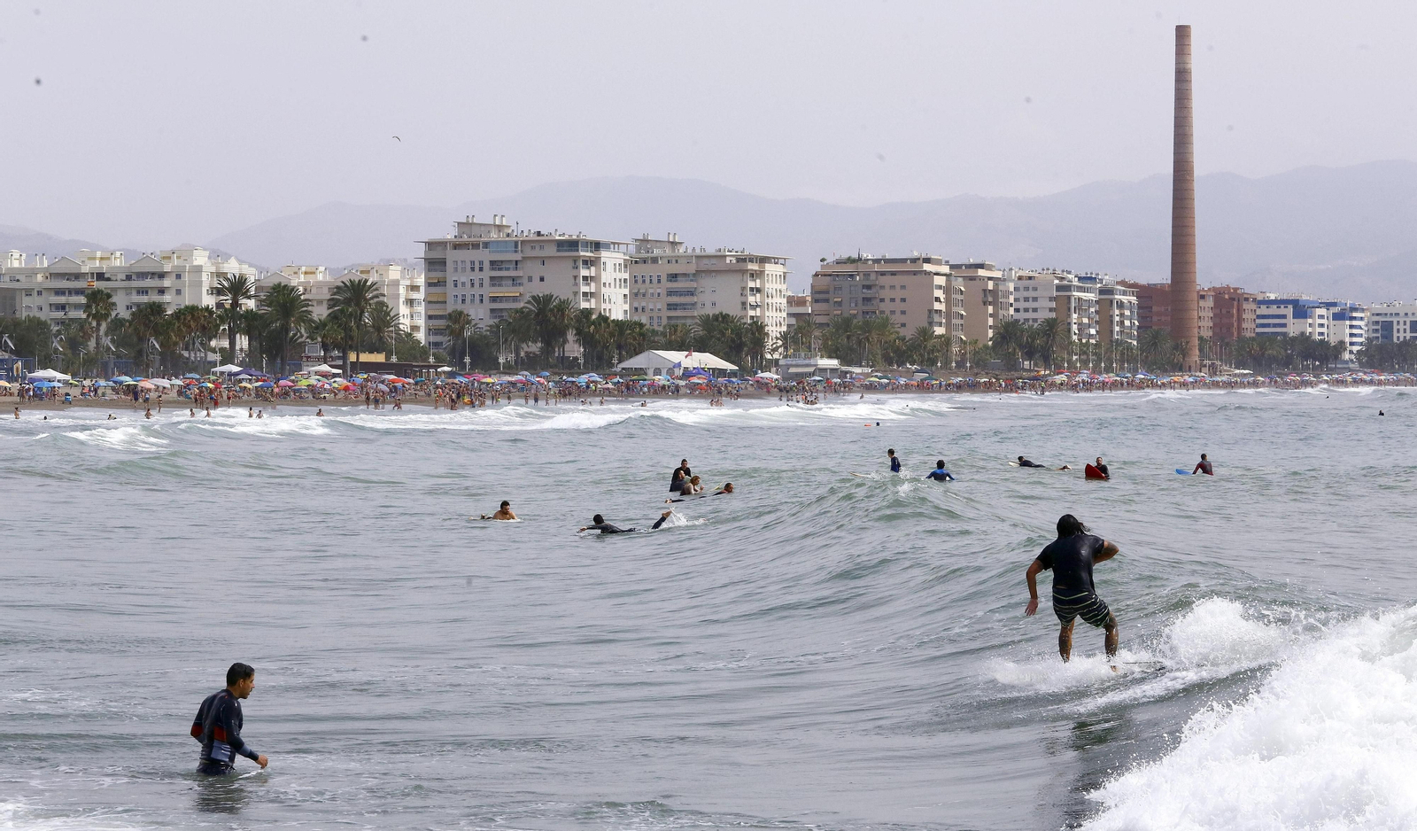La playa de La Misericordia.
