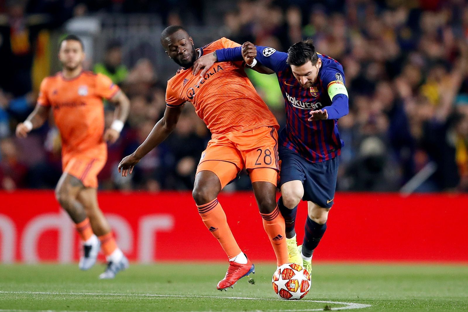 Las imágenes del Barcelona-Olympique de Lyon de Champions