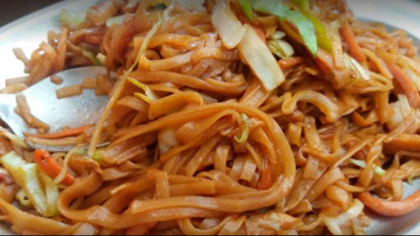 Tallarines del Restaurante Chino Hong Kong (Jerez de la Frontera)