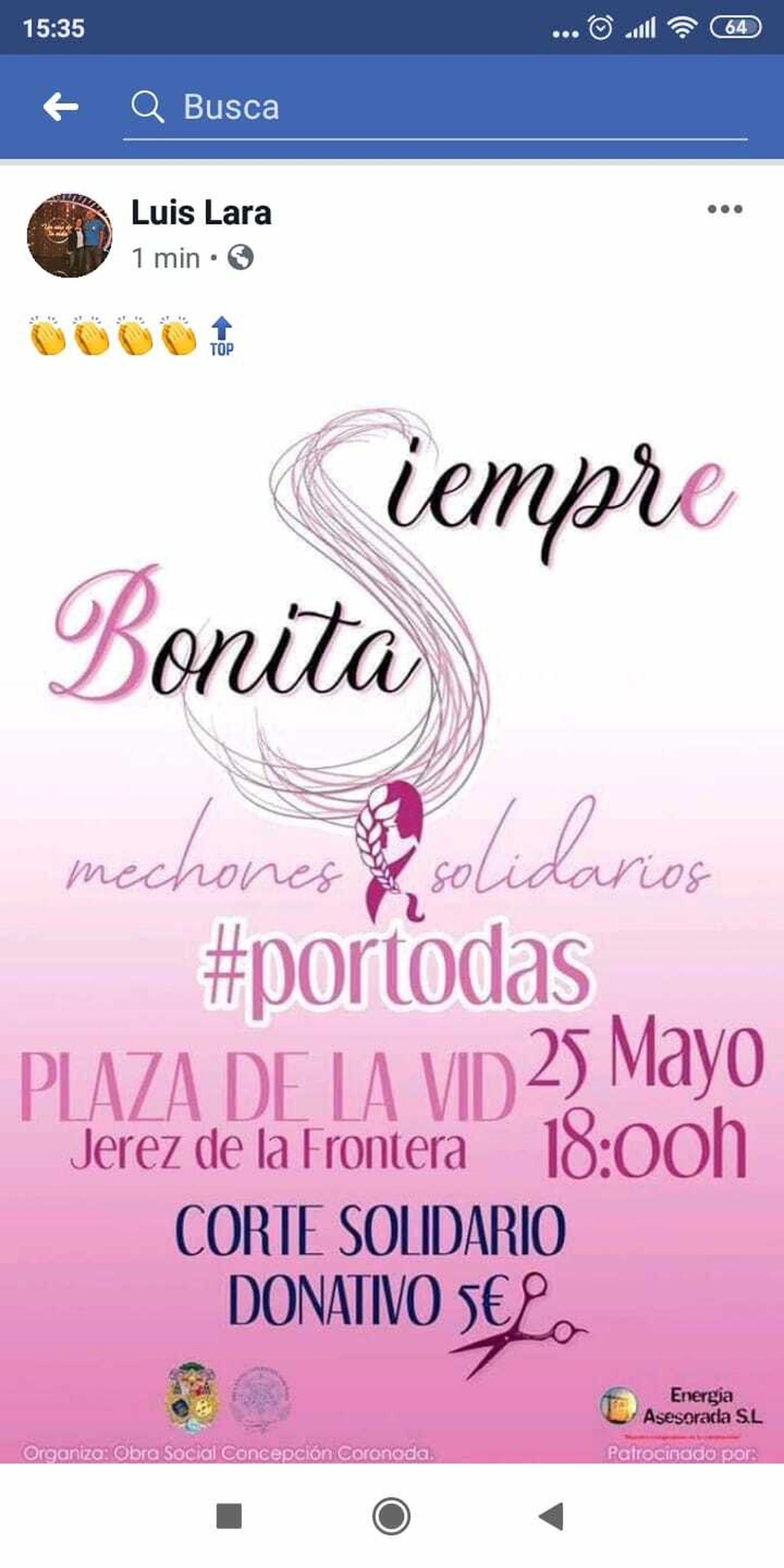 Cartel de la iniciativa.