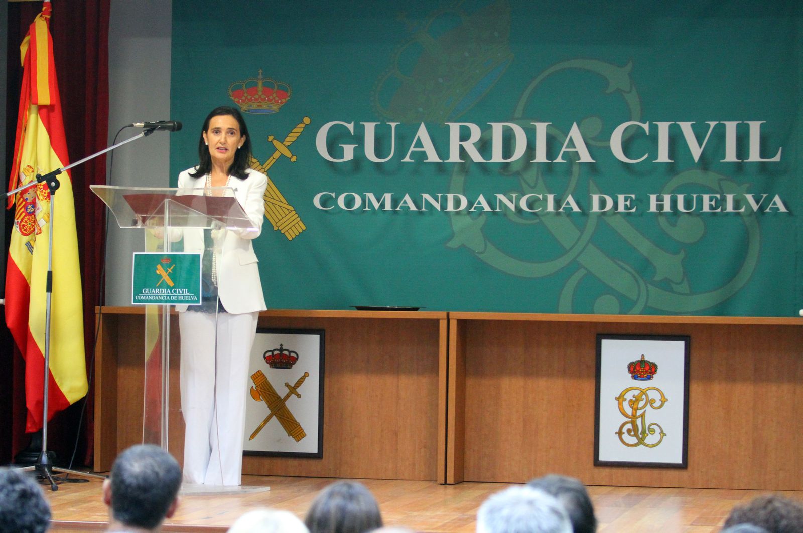 Imágenes del acto de celebración del 173 aniversario de la fundación de la Guardia Civil.