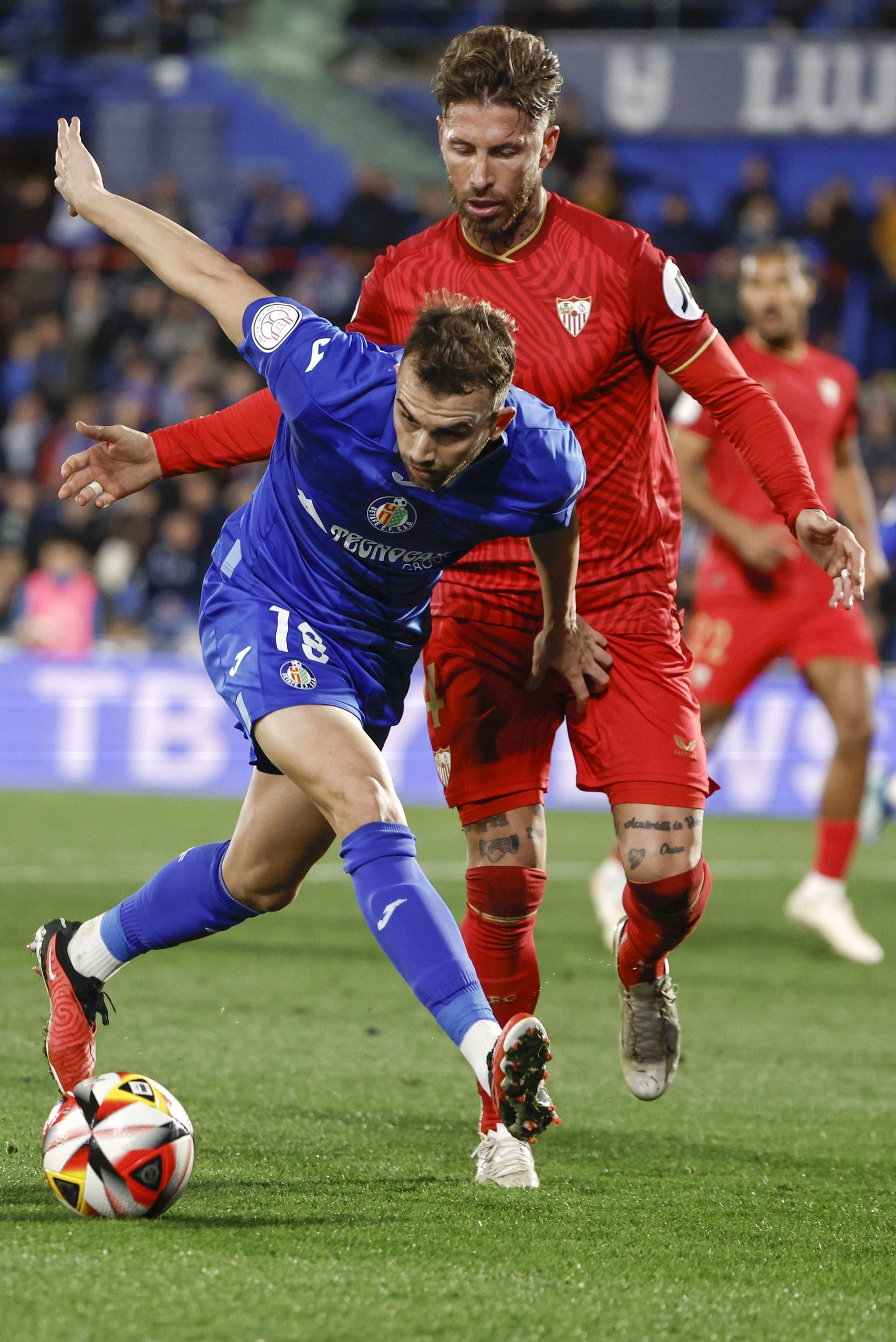 Las fotos del Getafe - Sevilla