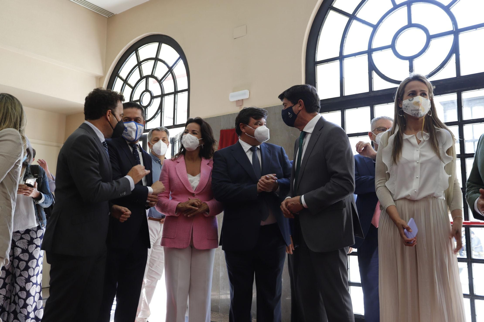 Imágenes la inauguración de la remodelación del Gran Teatro de Huelva