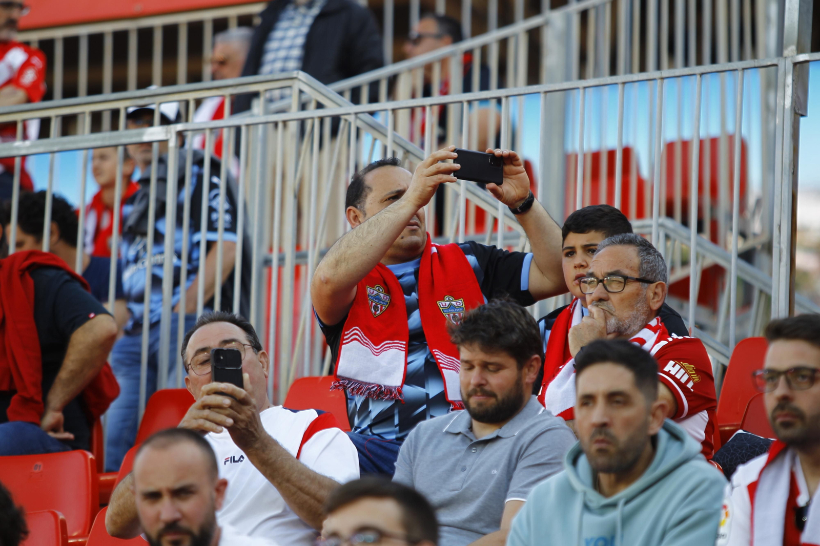 Fotogalería del partido de la Liga Santander, U.D. Almería-Valencia