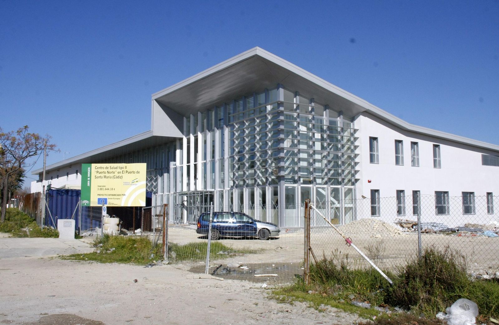 Las obras del nuevo centro de salud de la Zona Norte están ya prácticamente terminadas.