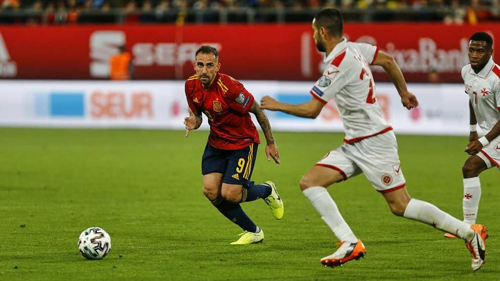 Las imágenes del España-Malta en Cádiz