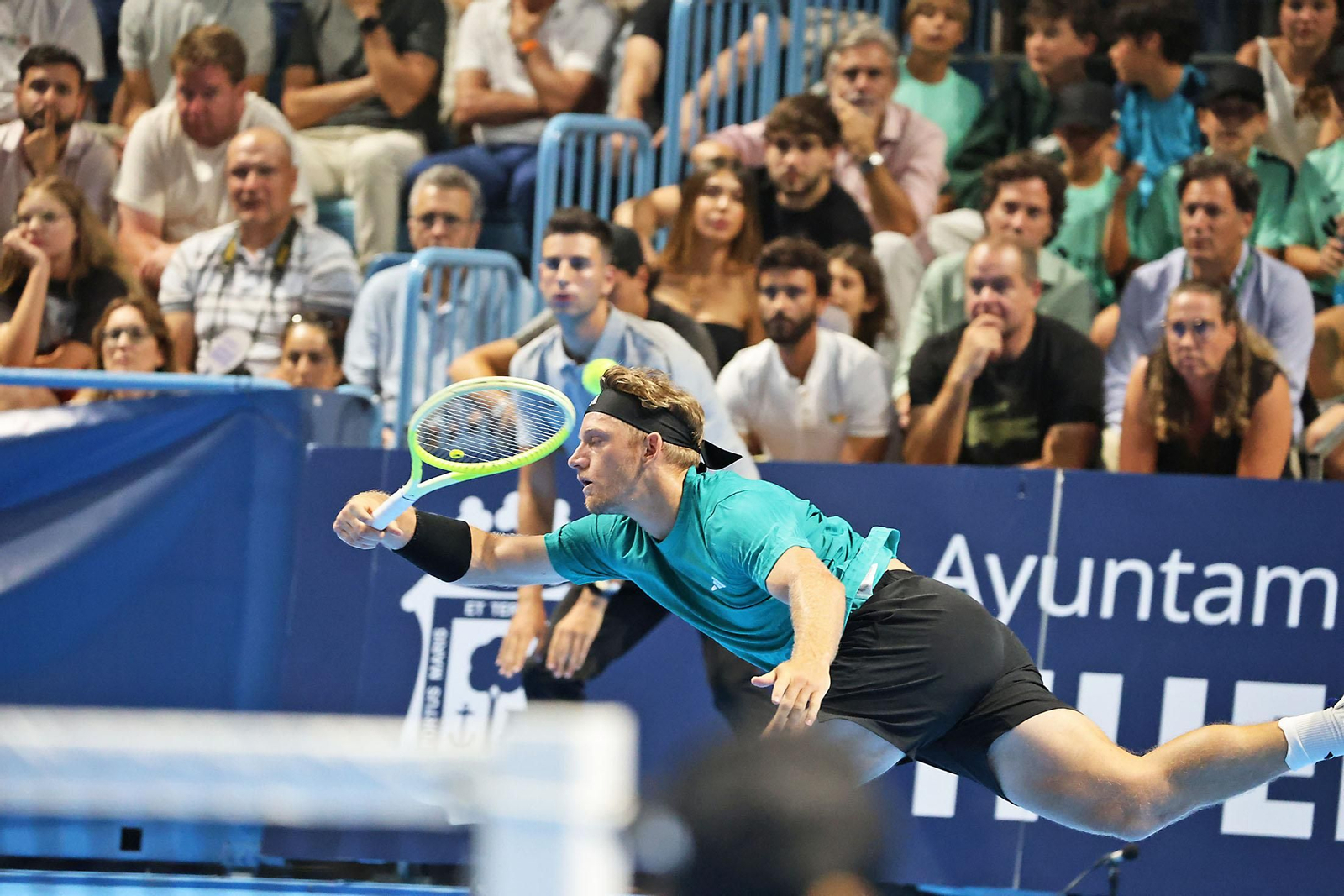 Imágenes de la final masculina de la Copa del Rey de tenis entre Daniil Medvedev y Alejandro Davidovich
