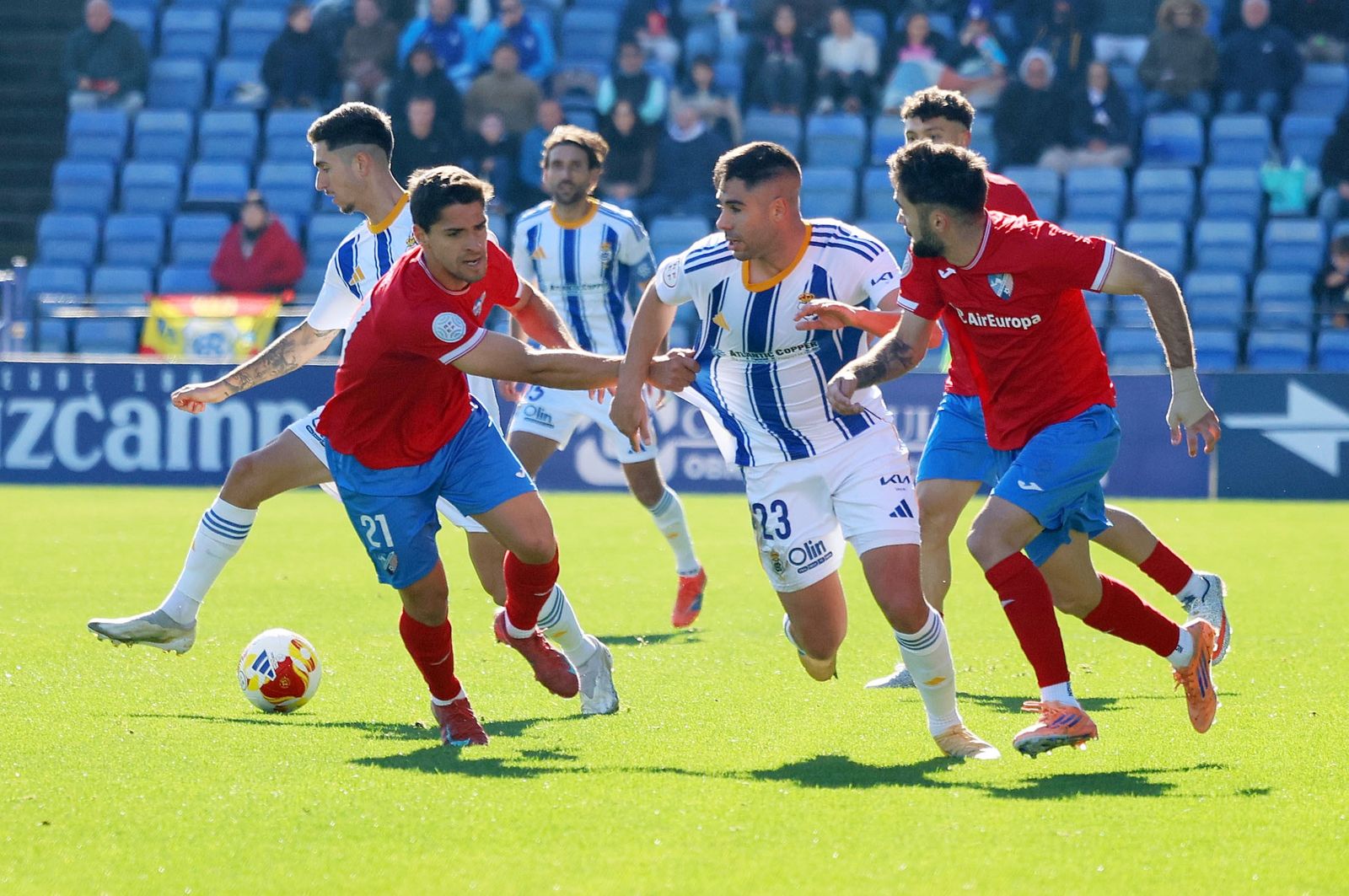 Manita del Recreativo al Estepona (5-0)