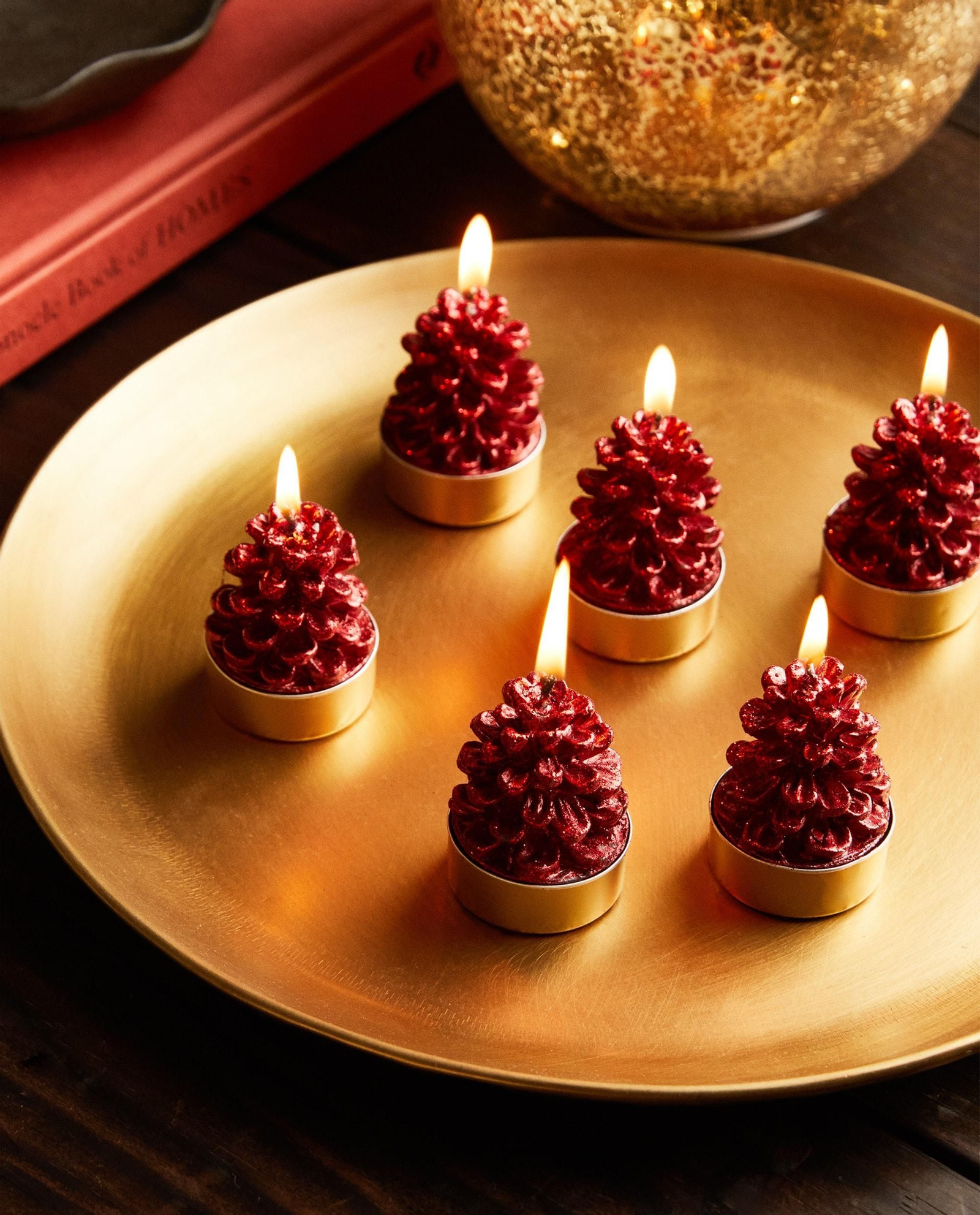 Vela de Navidad de Zara Home.