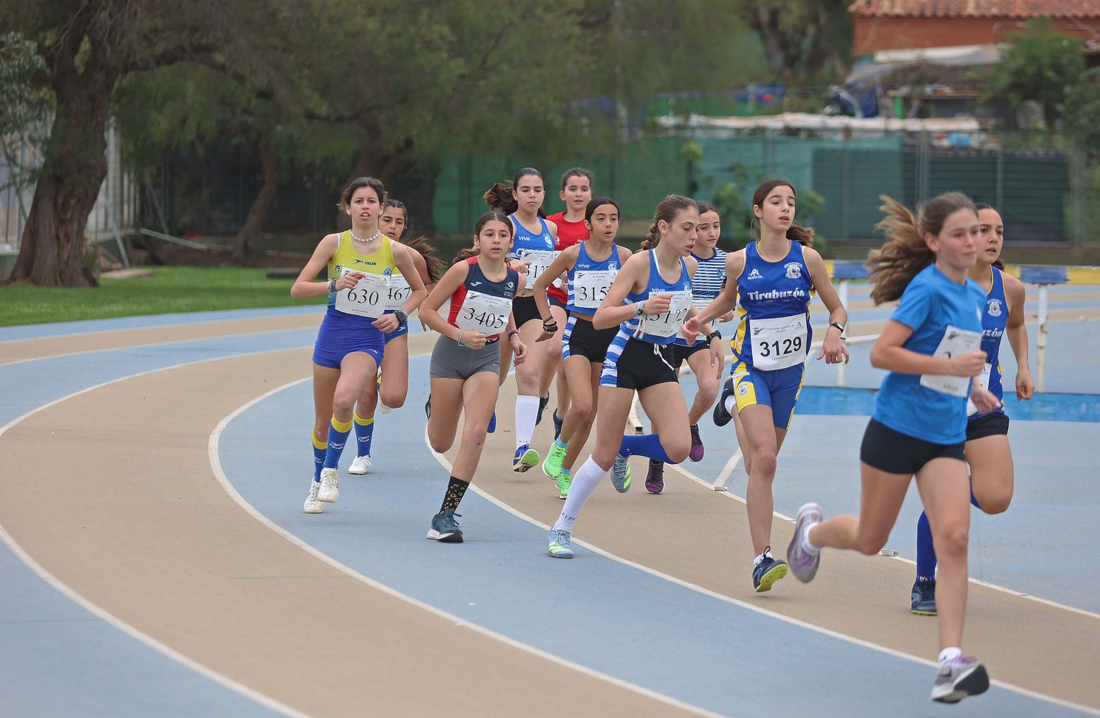Fotos del cuarto control de invierno de la Delegación Gaditana de Atletismo en Algeciras