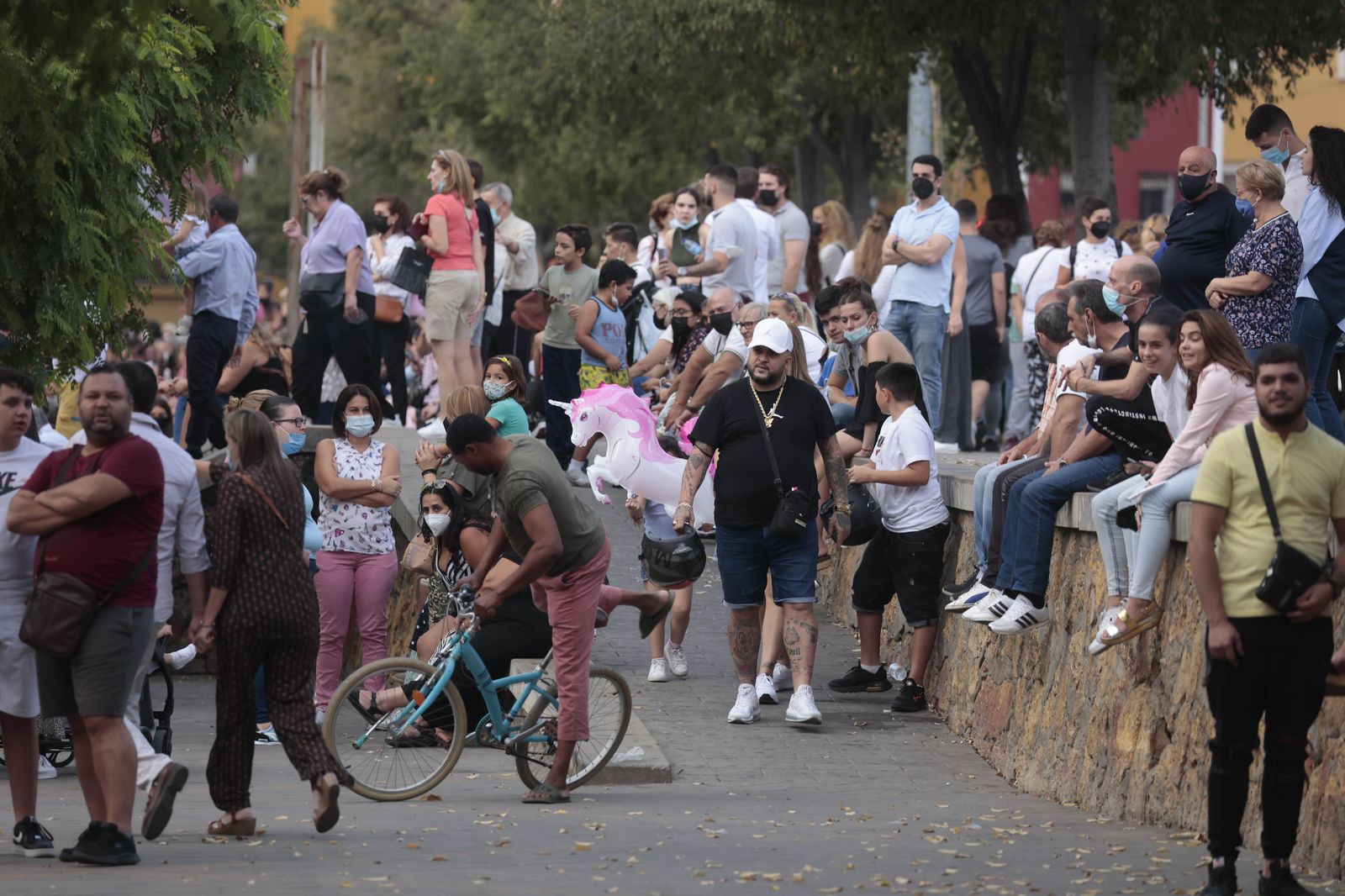 El Gran Poder en Tres Barrios en Santa Misión