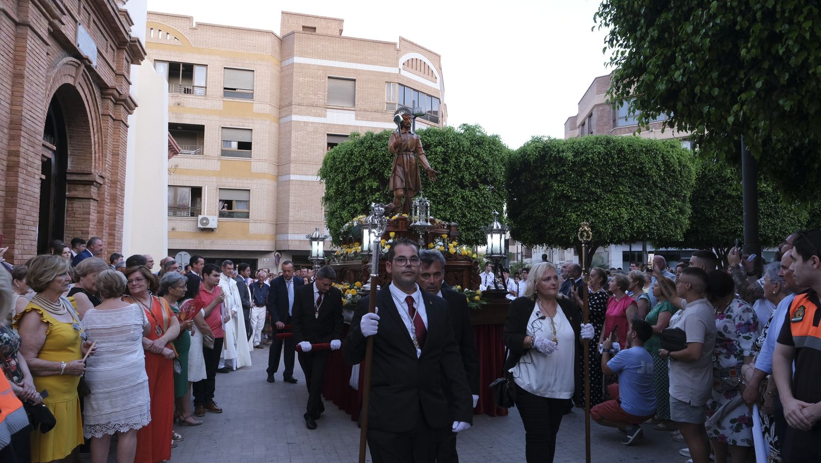 Imágenes de la Procesión de San Isidro, en El Ejido
