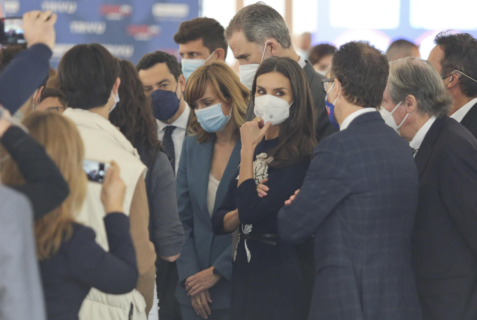 La visita de los Reyes a Málaga, en fotos