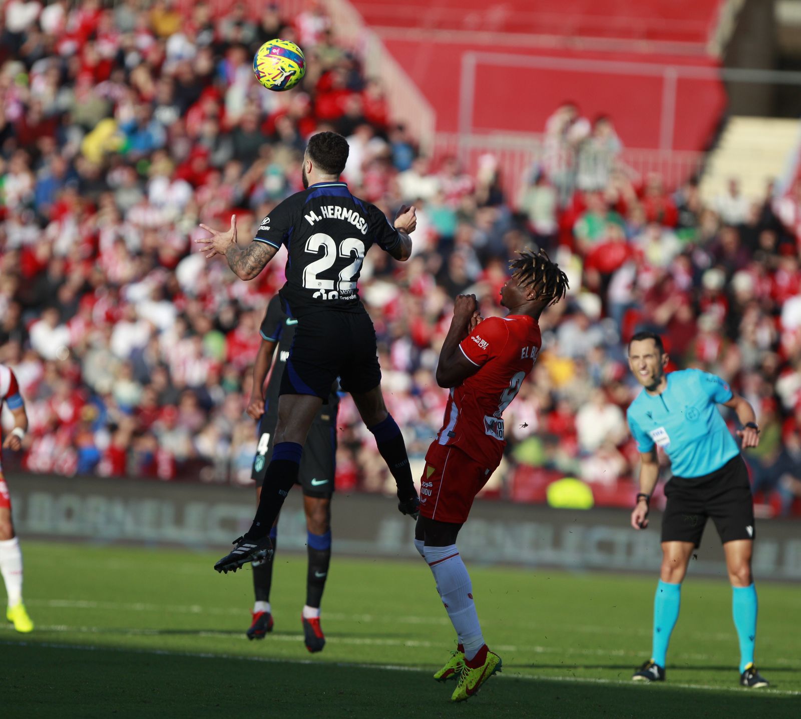 Imágenes del partido U.D. Almería-Atlético de Madrid