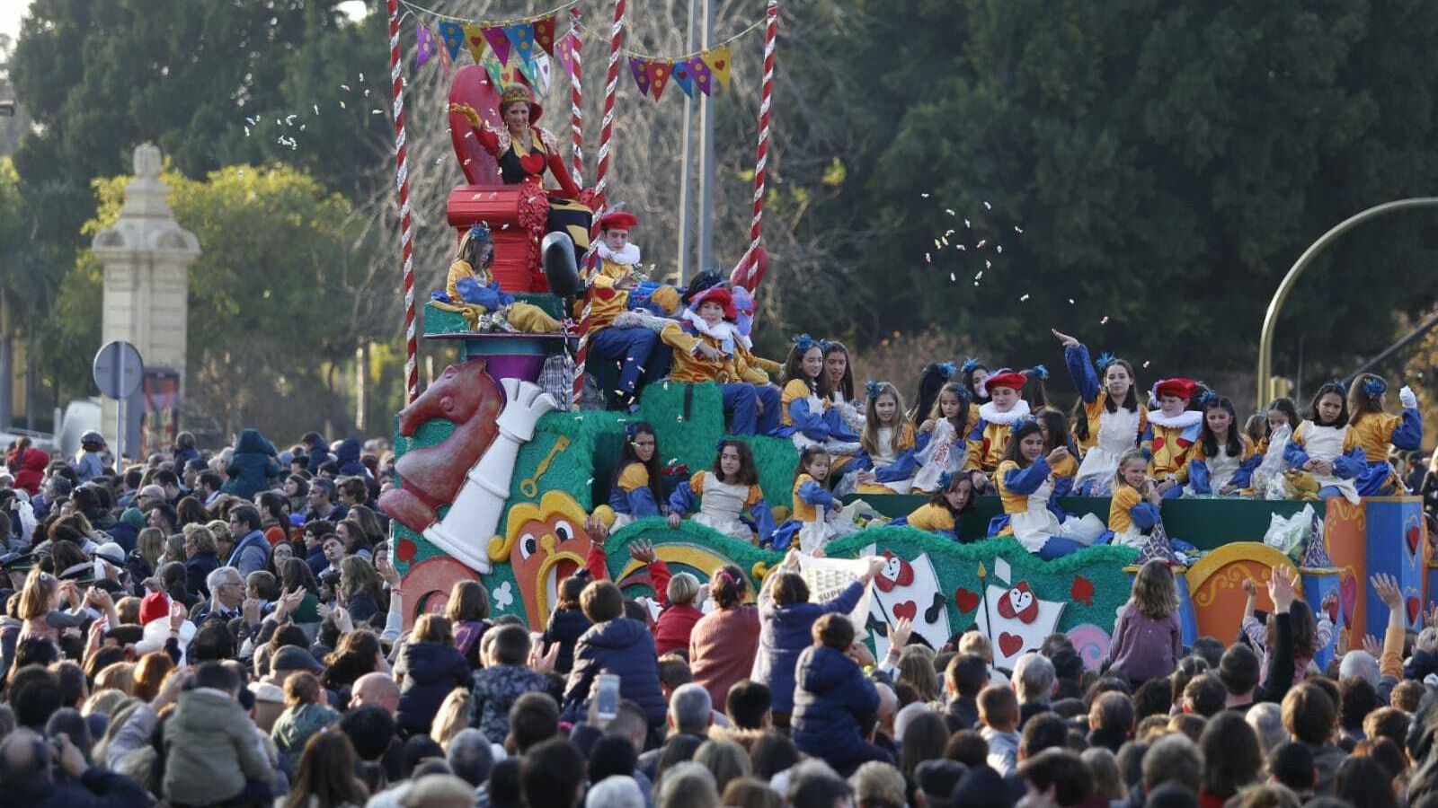 Las imágenes de la Cabalgata de Reyes de Sevilla 2020