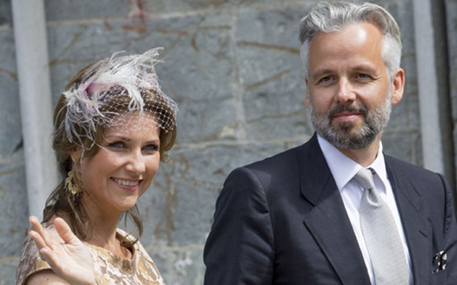 Ari Behn, con la princesa Marta Luisa de Noruega.