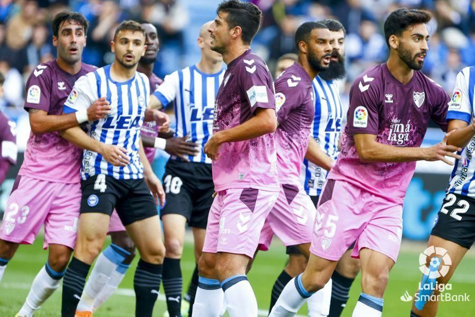 El Alavés - Málaga CF, en directo