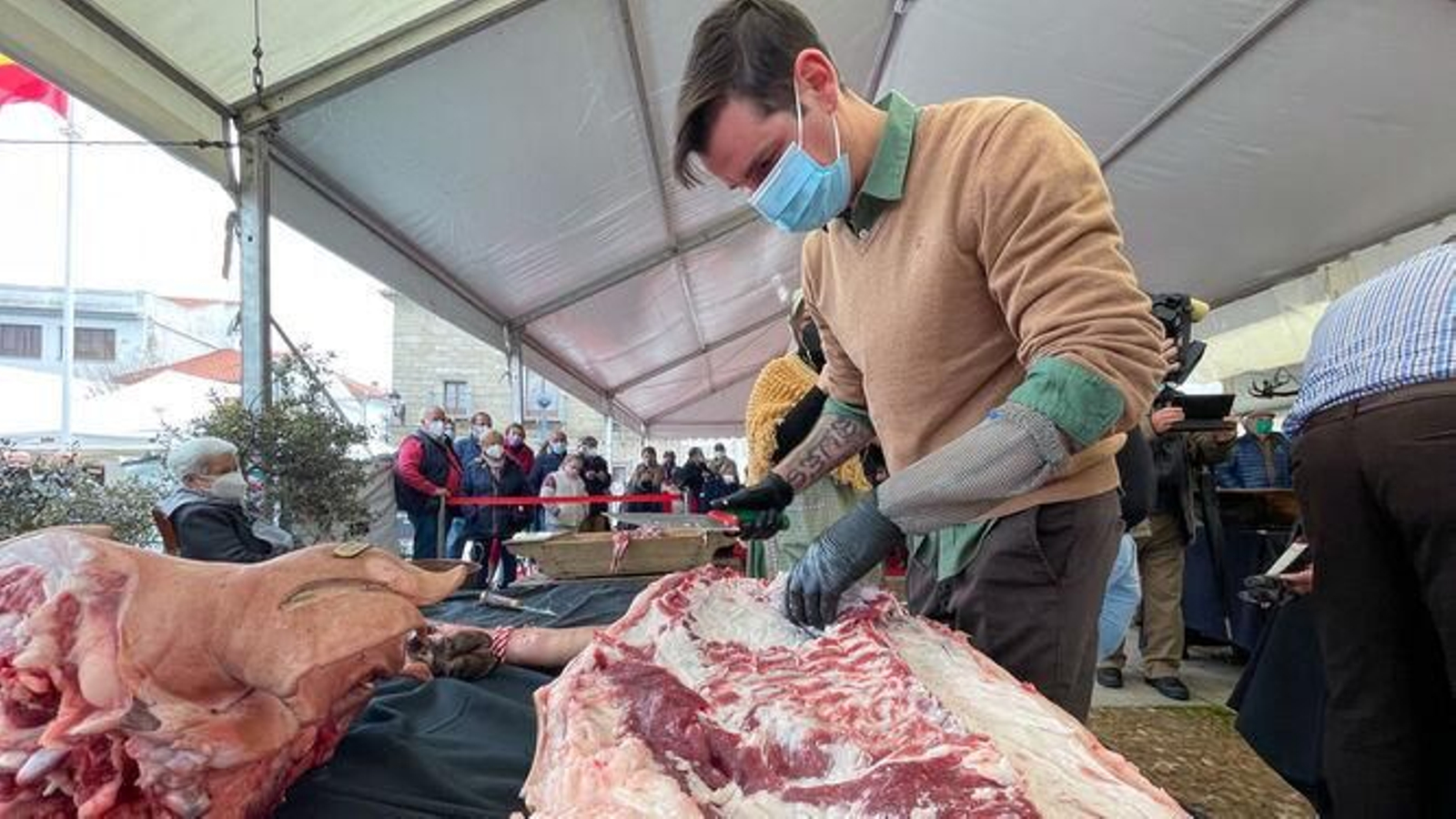 Fiesta de la Matanza de Villanueva de Córdoba de 2022.
