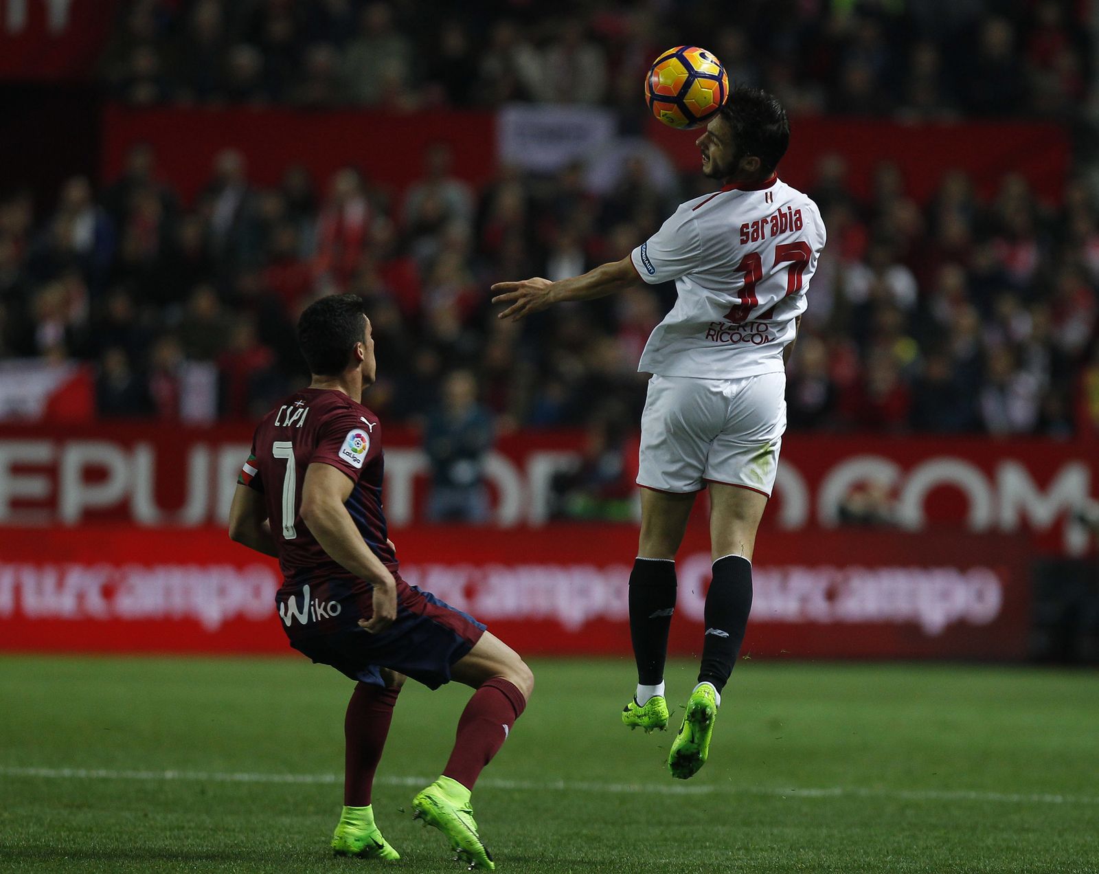 El Sevilla FC-Eibar, en imágenes