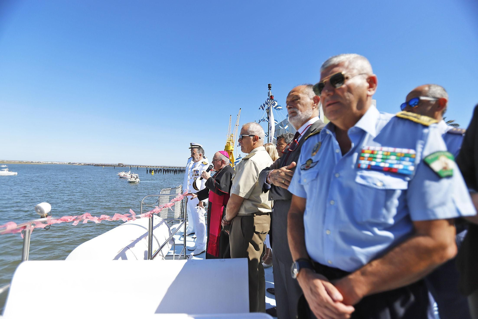 Las imágenes de la Virgen del Carmen por la Ría de Huelva