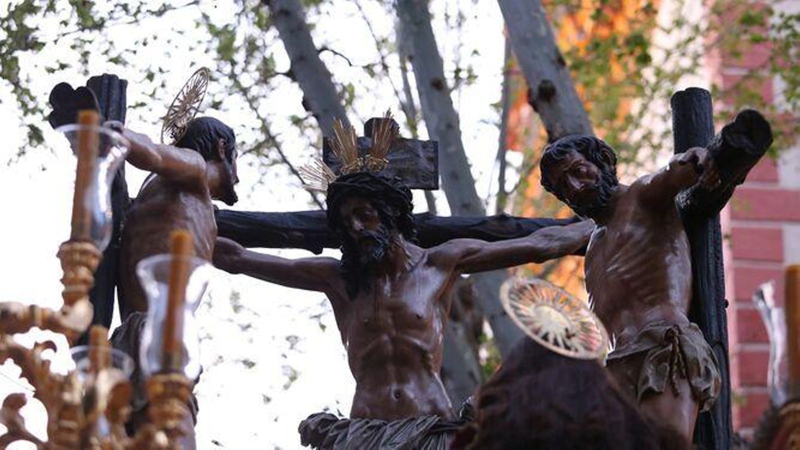 El Cristo de la Conversión de la Hermandad de Montserrat.