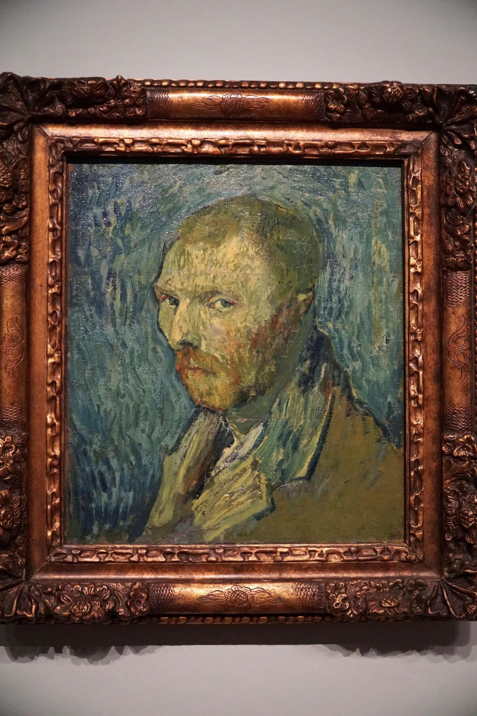'Autorretrato' pintado por Van Gogh en 1889.