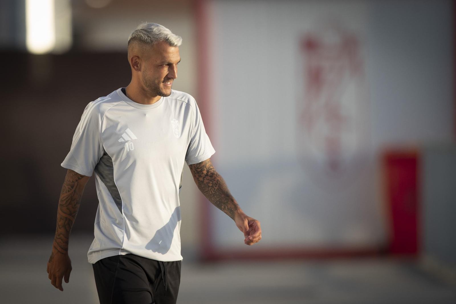 Las mejores imágenes del primer entrenamiento del Granada CF