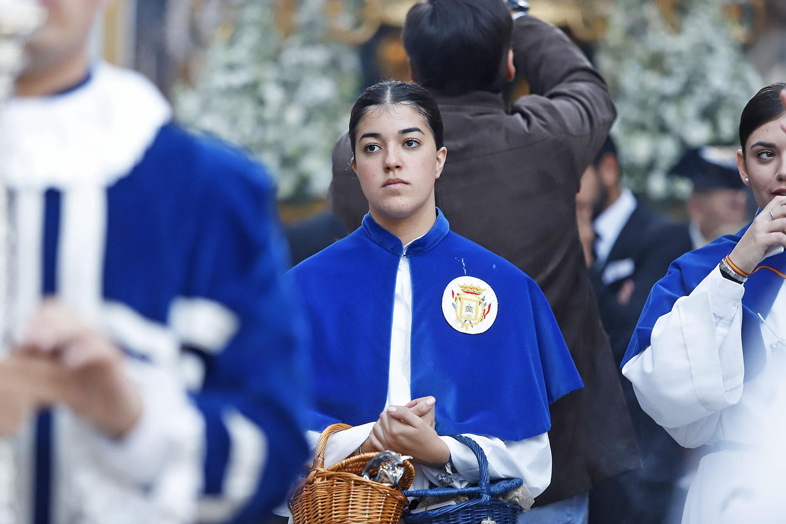 Imágenes de la procesión de la Purísima Concepción por las calles del el centro