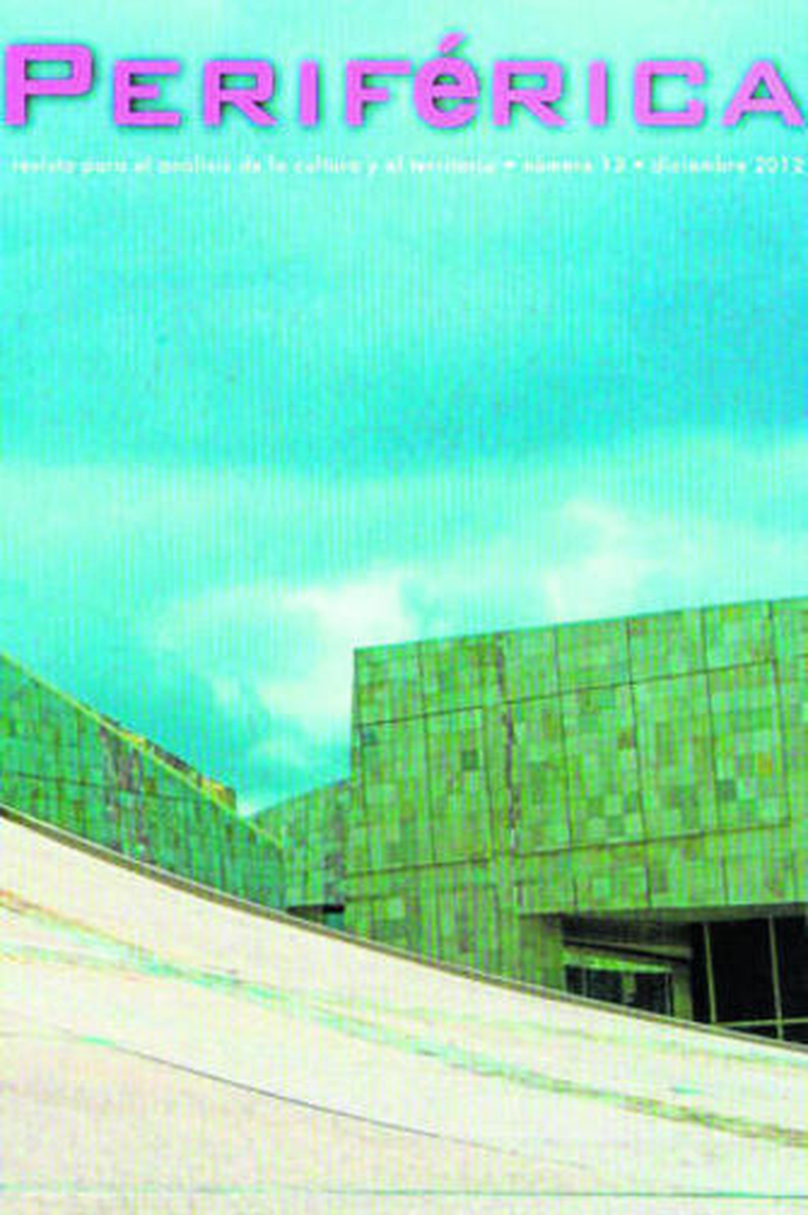 Portada del número 13 de la revista 'Periférica'.