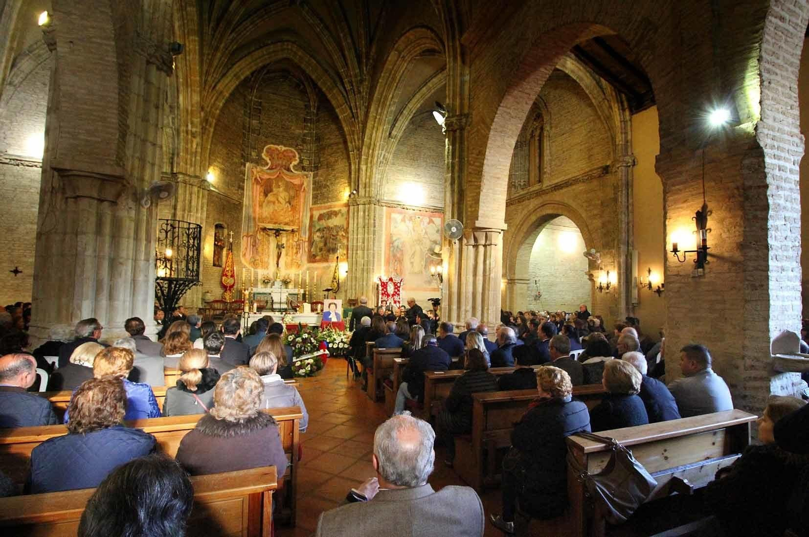 Imágenes del funeral de Pilar Pulgar