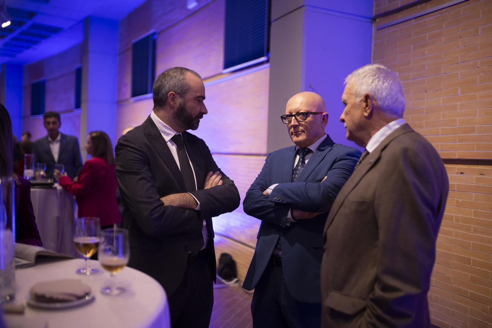 Imágenes de la recepción a los invitados a la gala del 40 aniversario de Huelva Información