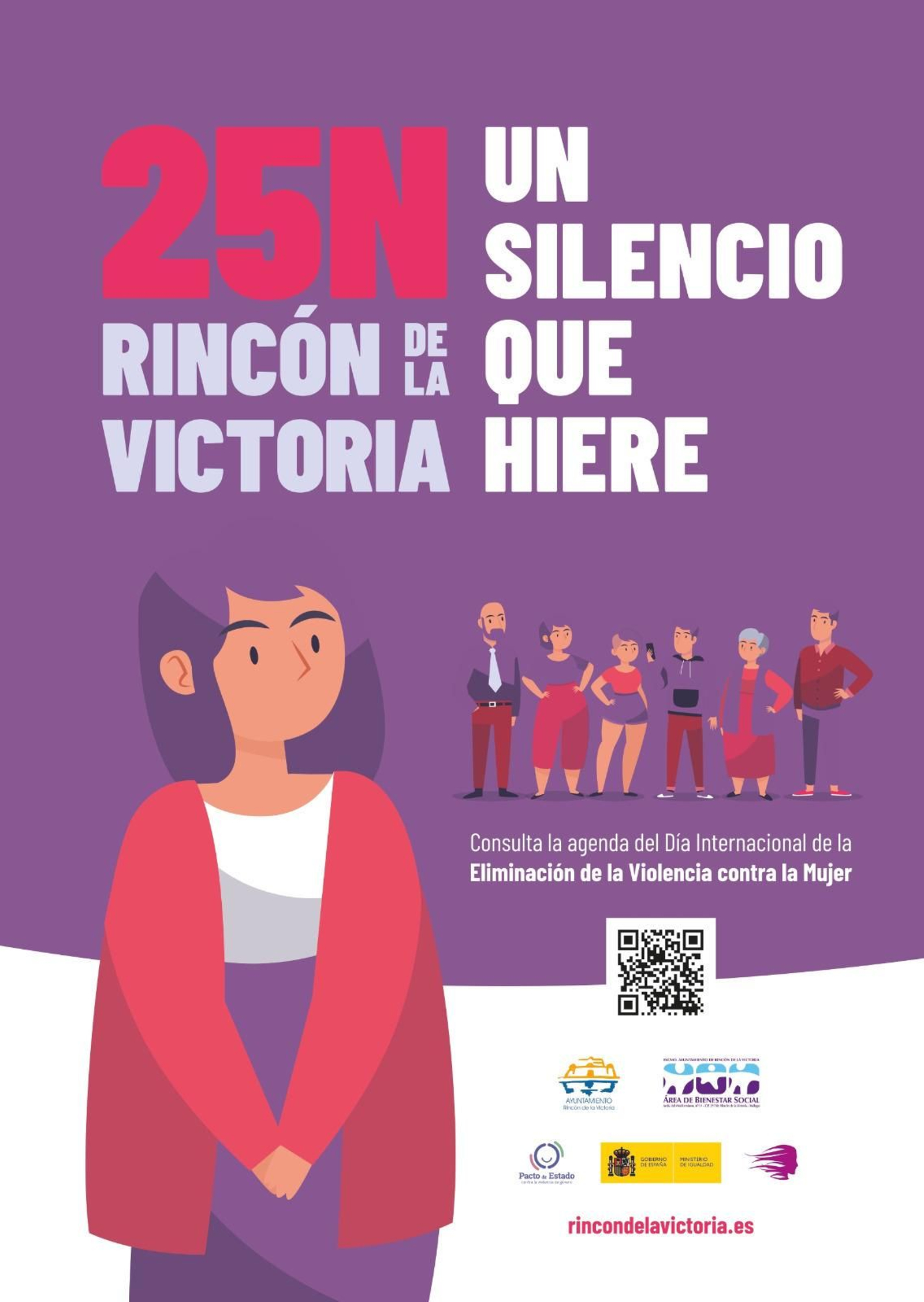 Cartel del 25N en Rincón de la Victoria Cartel del 25N en Rincón de la Victoria