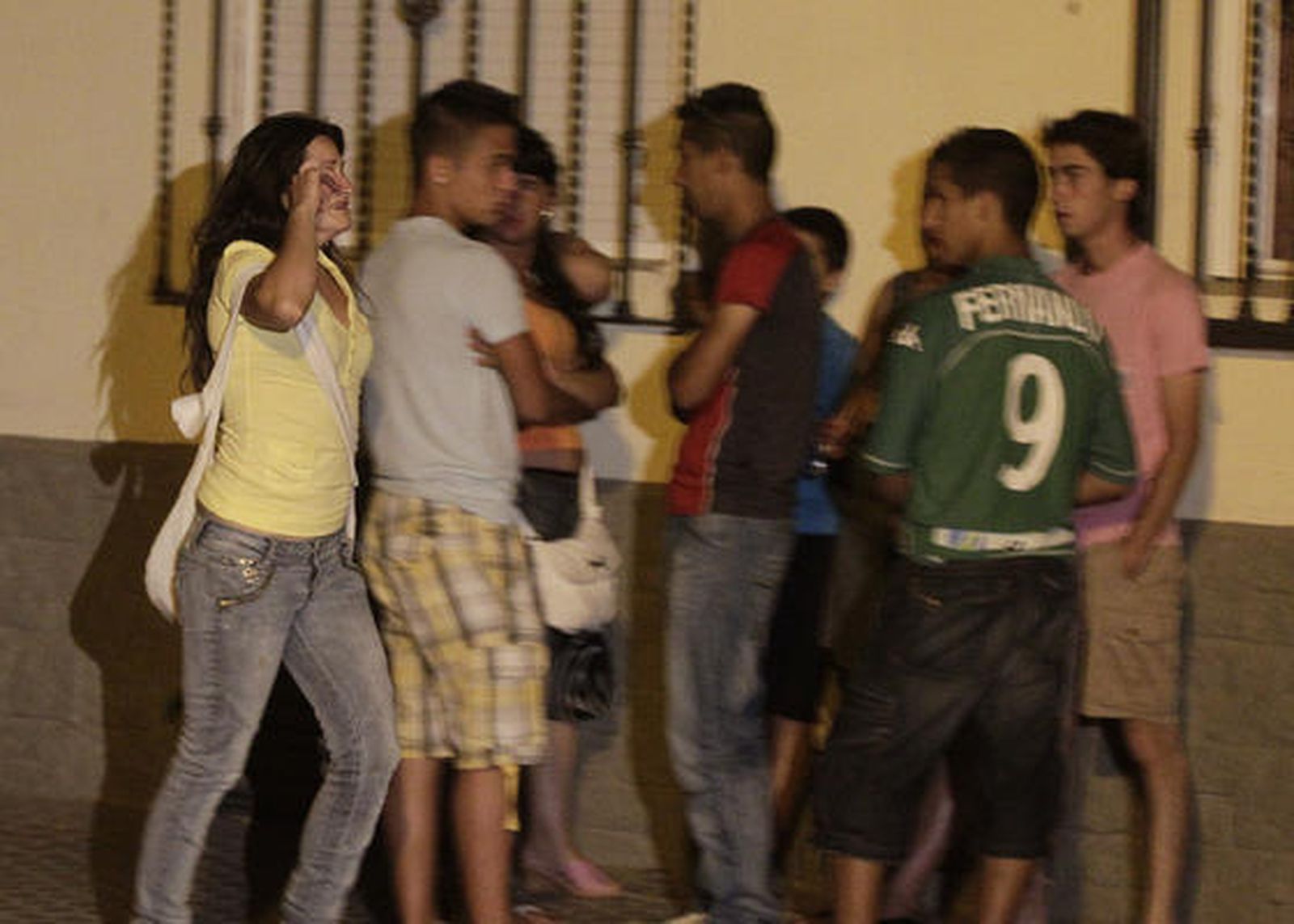 El dolor se deja ver en el rastro de la joven.

Foto: Antonio Pizarro
