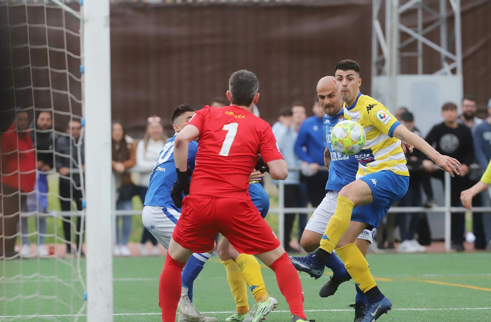 Imágenes del partido Xerez CD-Coria