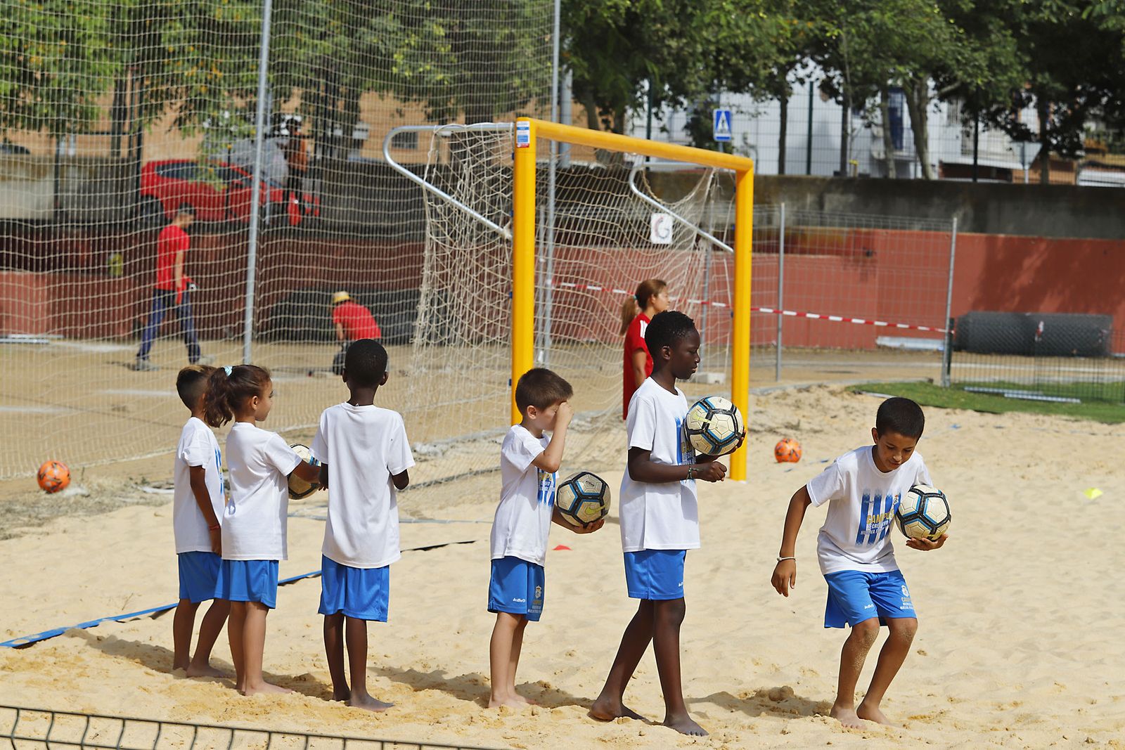 Imágenes del Campus Recreativo de Huelva Fútbol Playa