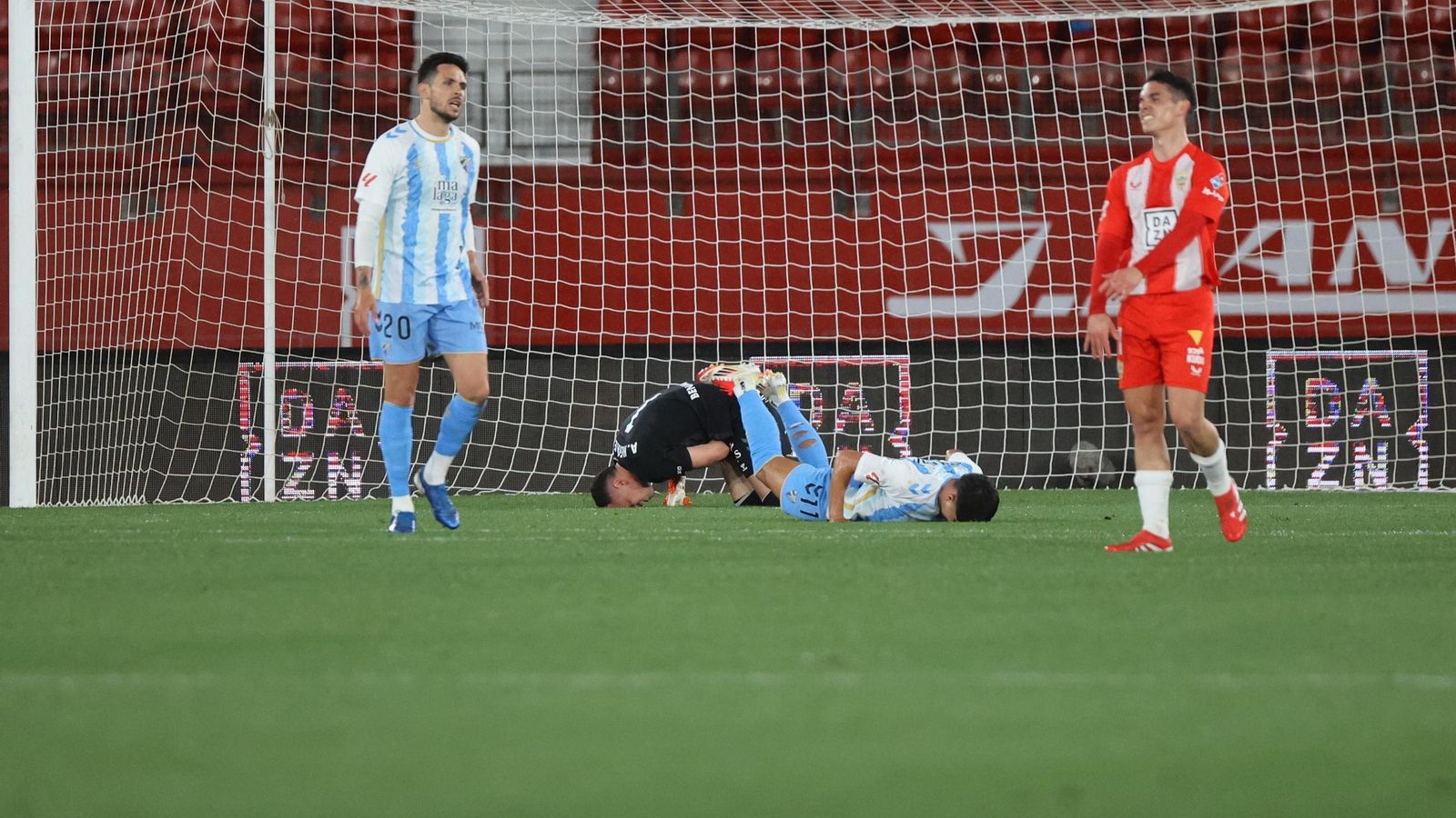 Las fotos del UD Almería - Málaga CF