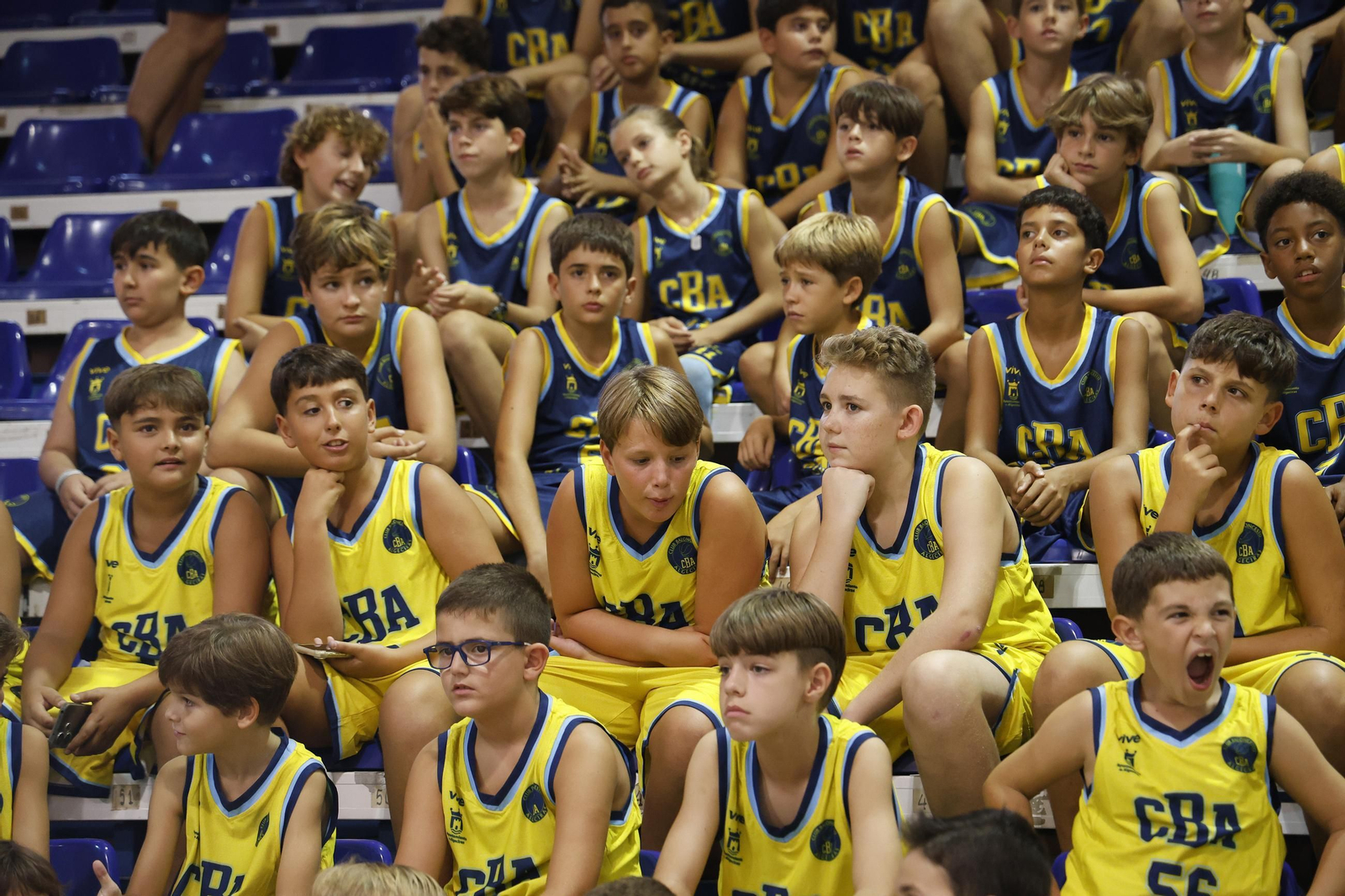 Fotos de la presentación de los equipos de cantera del CB Ciudad de Algeciras