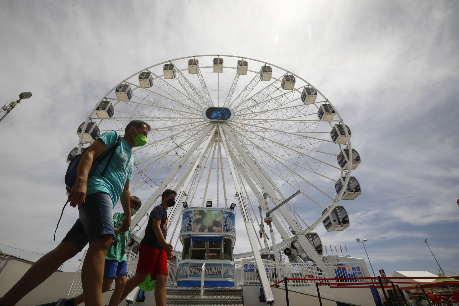 Las imágenes del segundo fin de semana de atracciones en El Arenal