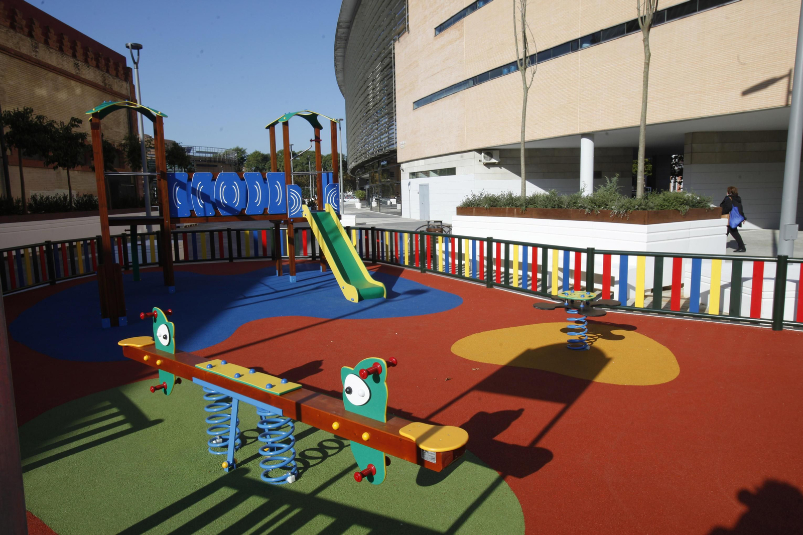 La reformada Plaza de Armas