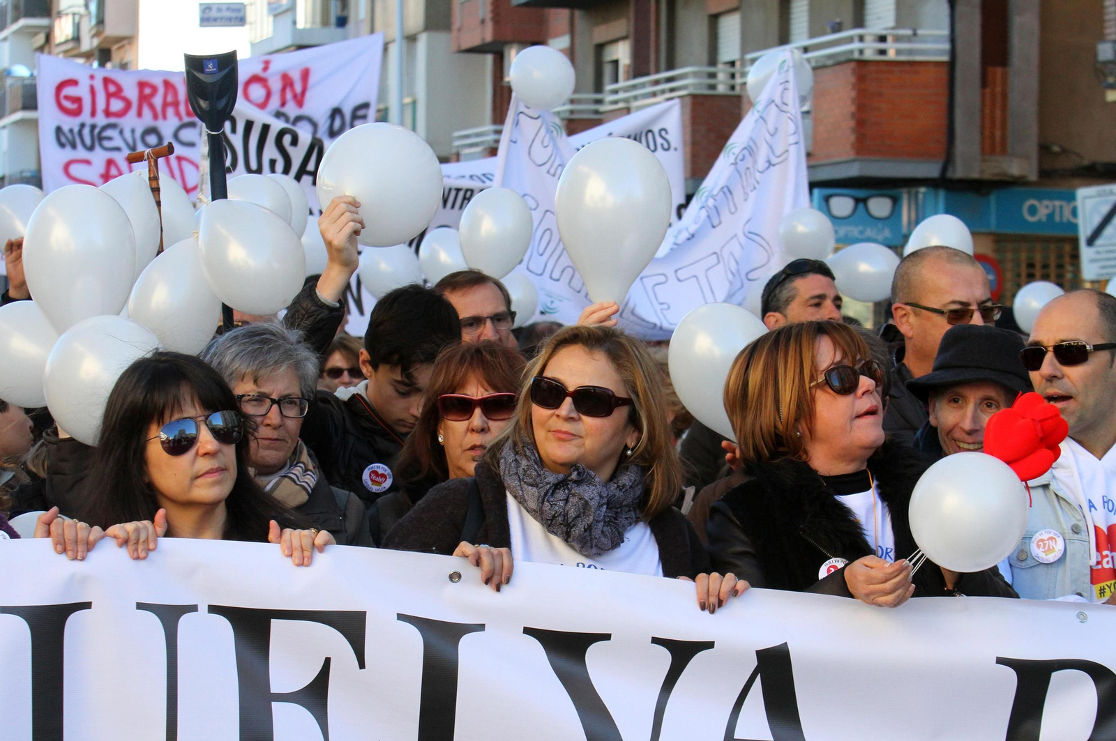 La marea blanca, en Huelva