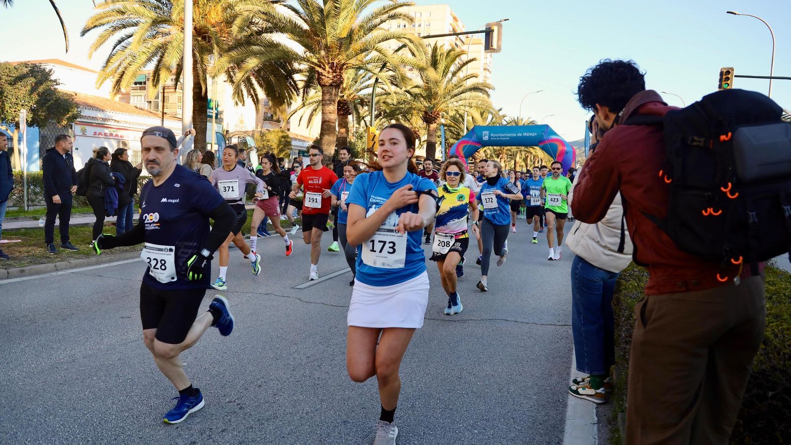 La Carrera del Colegio Fundación Unicaja Sagrada Familia en Ciudad Jardín, en fotos
