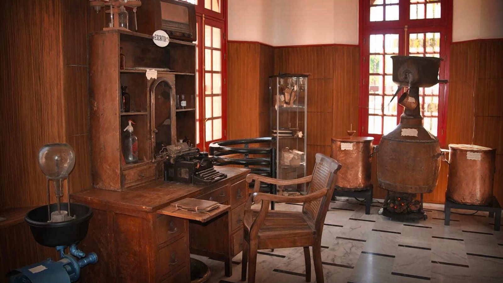 Una de las salas del museo Una de las salas del museo