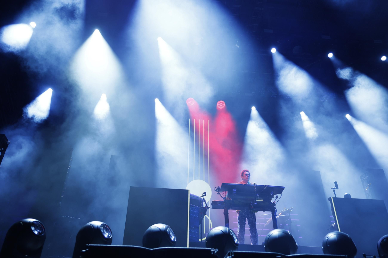 Las imágenes del concierto de Jean-Michel Jarre
