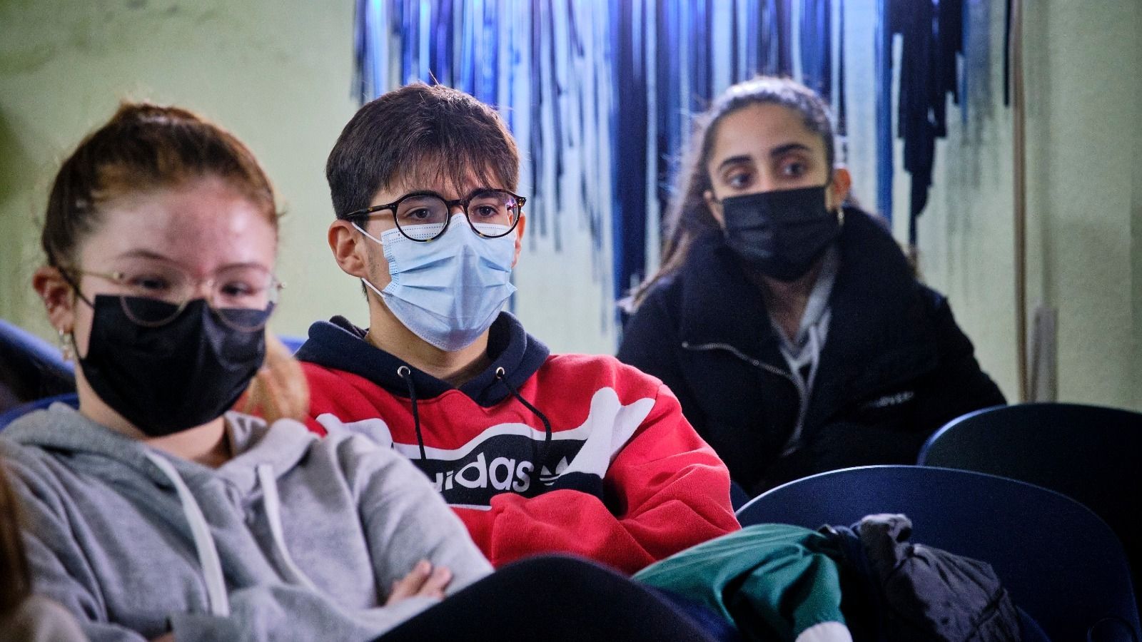 Alumnos del IES Caleta.