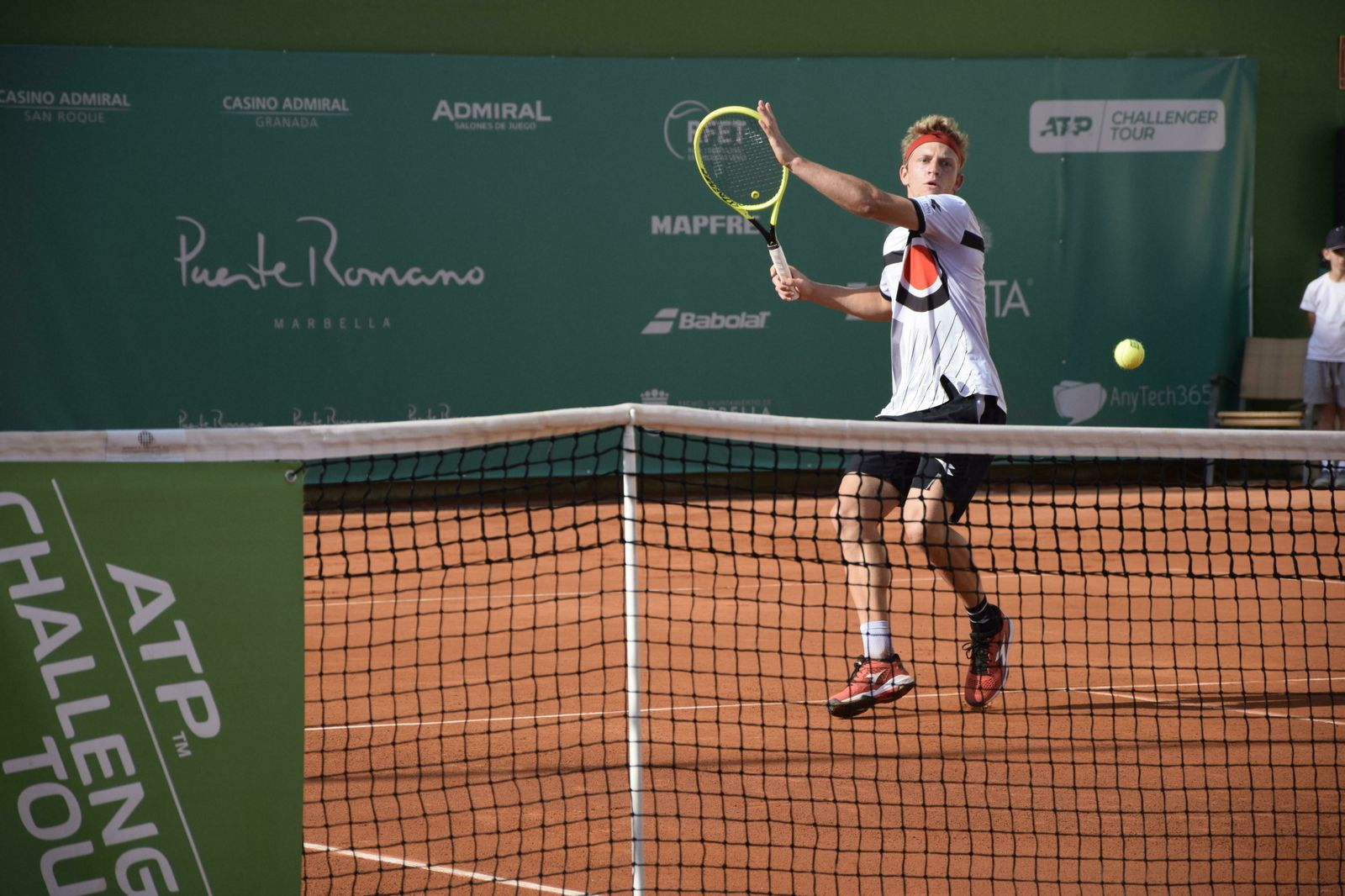 Davidovich, durante un partido.