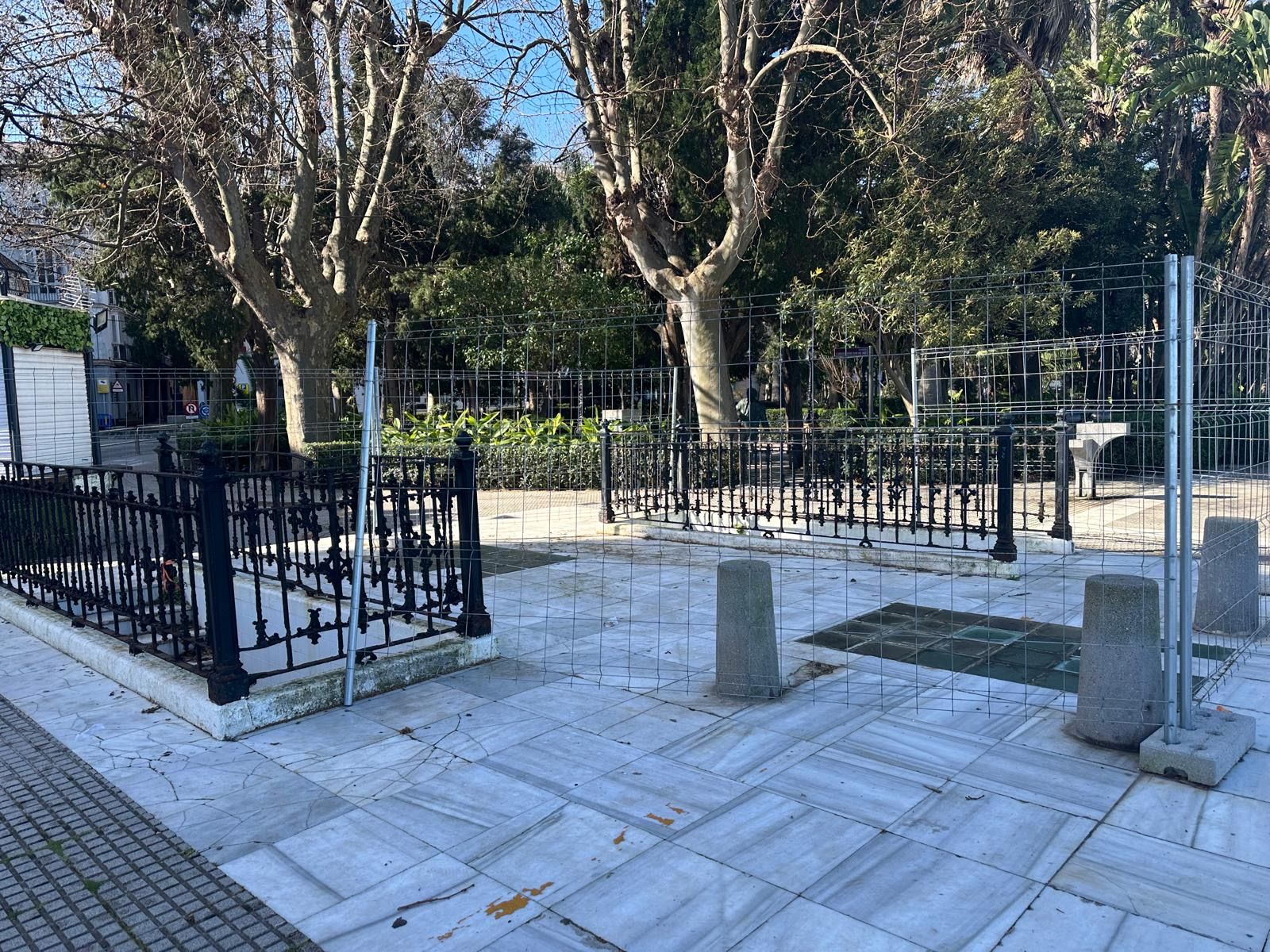 Los mingitorios vallados