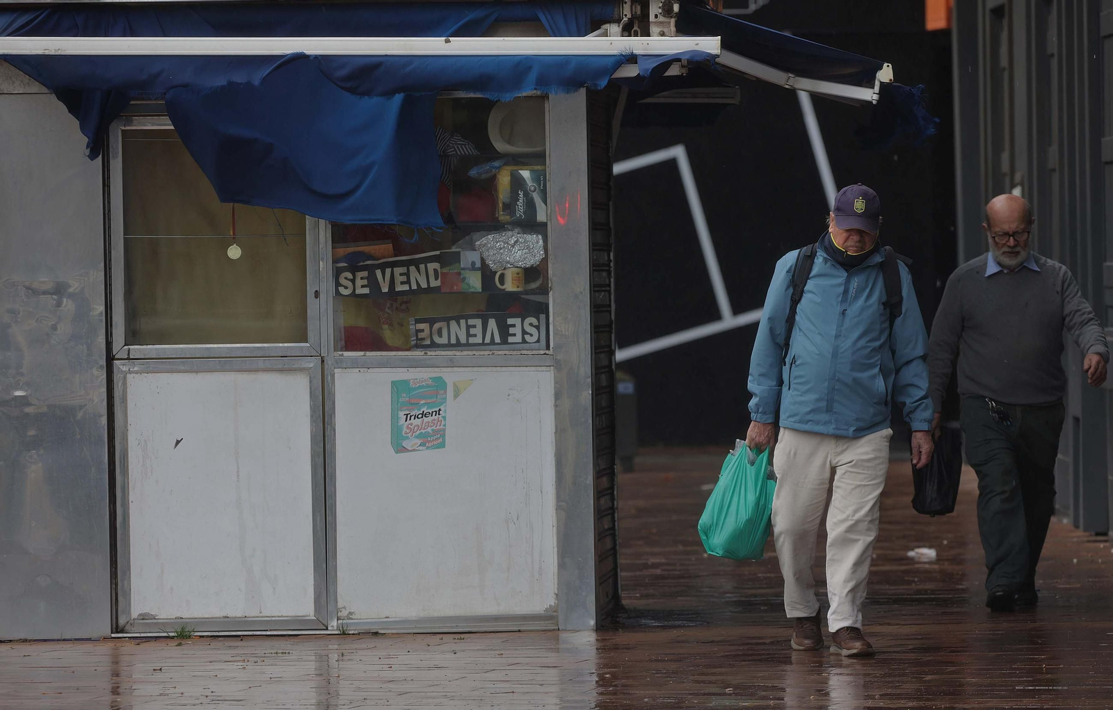 Fotos de los efectos de la borrasca Herminia en Algeciras